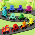 12-Piece Magnetic Number Train Set, Wooden Colorful Learning Toy, Math Learning Blocks, Math Learning Tools,