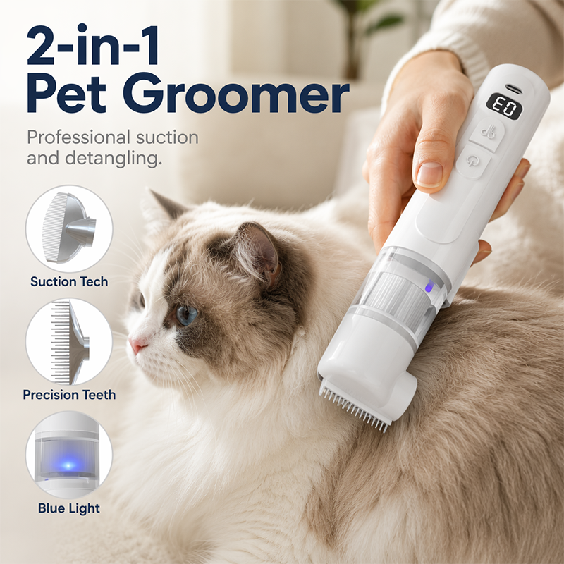 Electric Pet Grooming Comb🐕Keep your furry friends away from mites, fleas and tangled fur！