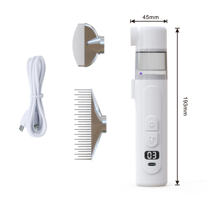 Electric Pet Grooming Comb🐕Keep your furry friends away from mites, fleas and tangled fur！